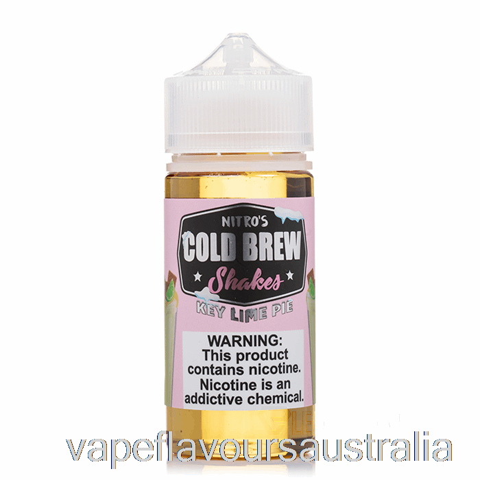 Vape Nicotine Australia Key Lime Pie - Nitros Cold Brew - 100mL 6mg